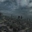 3d ruined city post apocalyptic