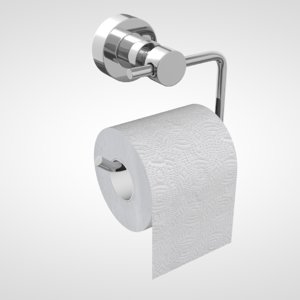 3d model toilet paper holder