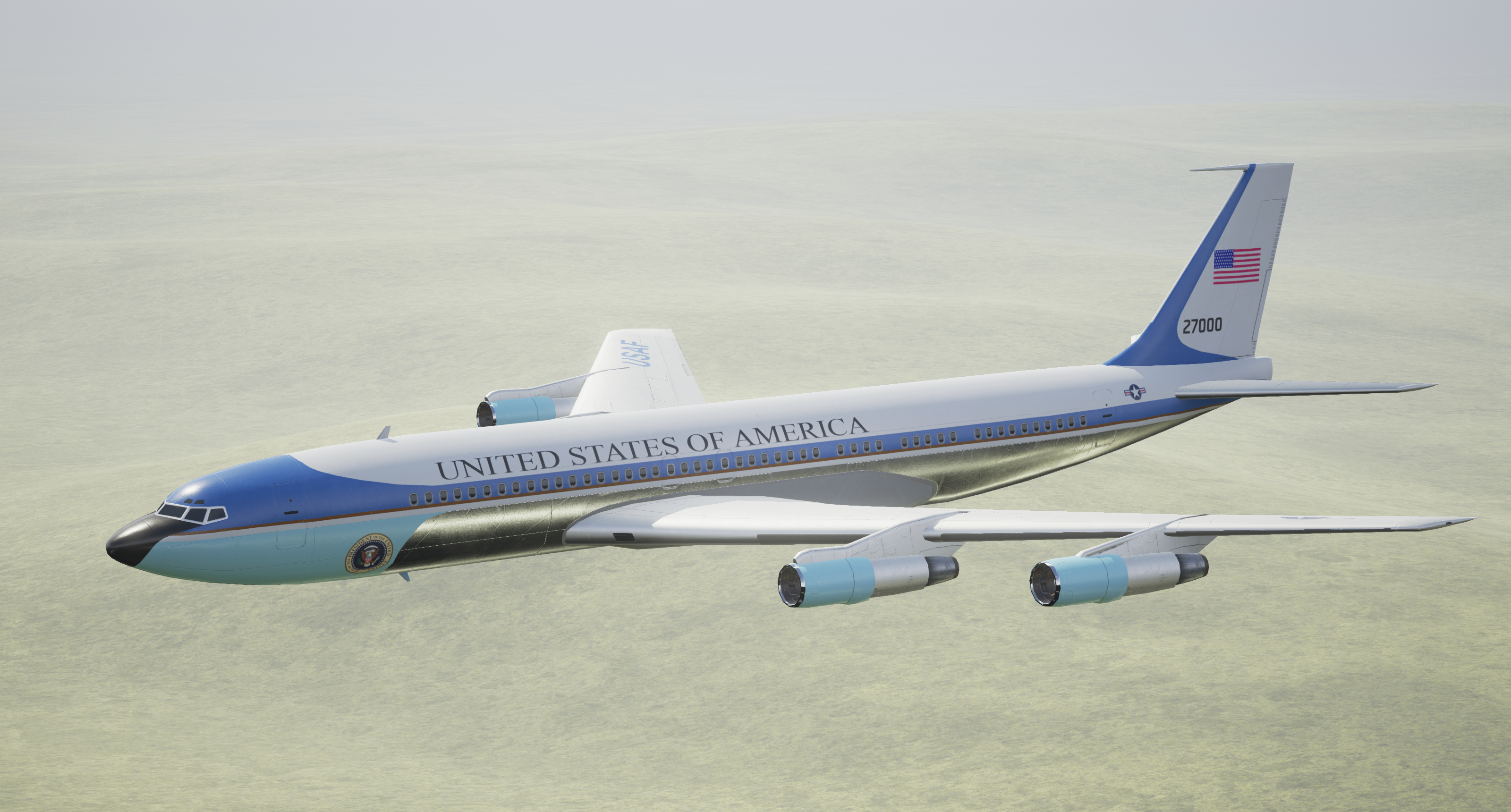 波音707荷航图片