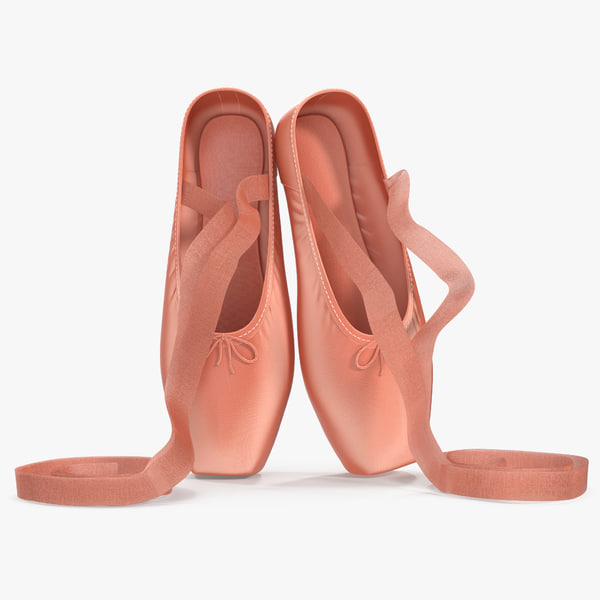 Ballet Shoes 3d Model