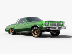 chevrolet monte carlo rigged 3d model
