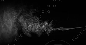 cigarette smoke, genie, incense 01