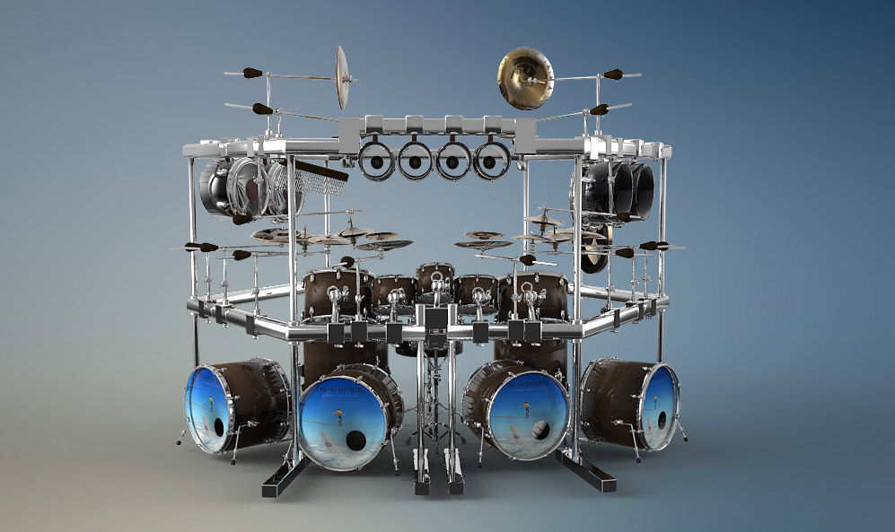 Mike drum kit. Mike Mangini Drum Kit. Mike Mangini Drum Set. Dream Theater Mike Mangini. Dream Theater барабаны.