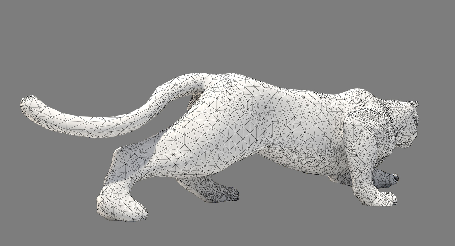 3d model decorate sculpture animal 4
