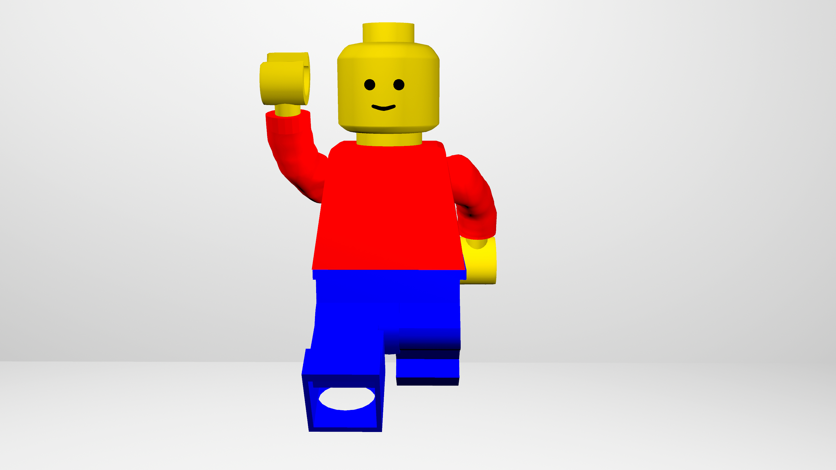 3d lego man