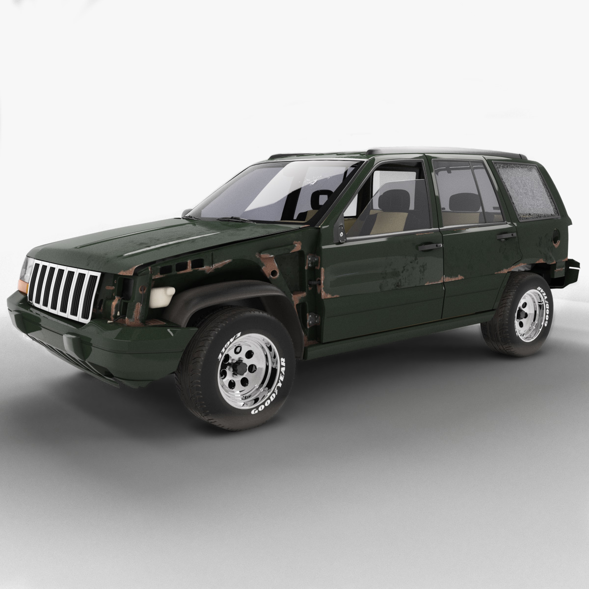 Масштабная модель Jeep Grand Cherokee