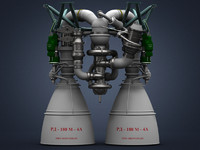 3dsmax proton-m launch vehicle