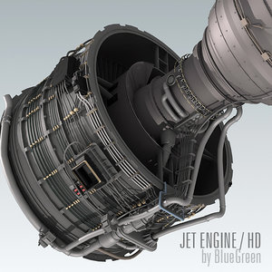 3d jet engine