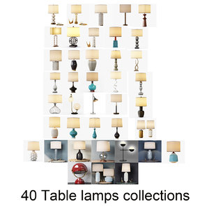 table lamp 3d max