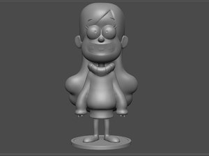 gravity falls print 3d obj