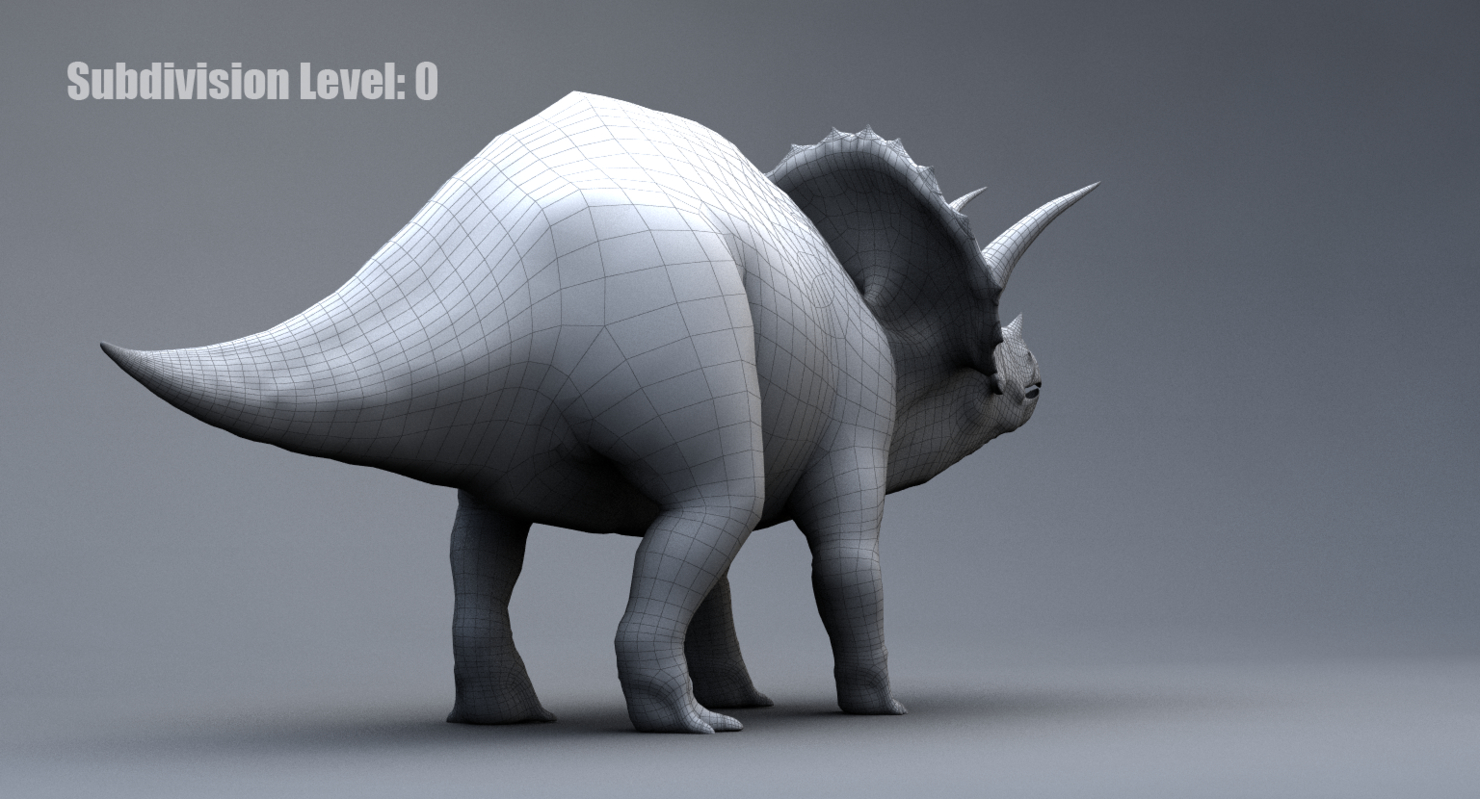 triceratops without horns