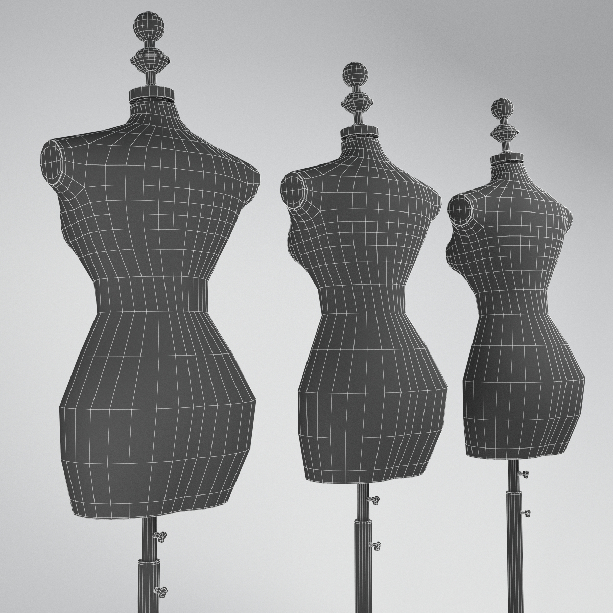 art mannequin 3d model