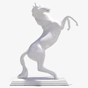 3d model decorate sculpture animal 5