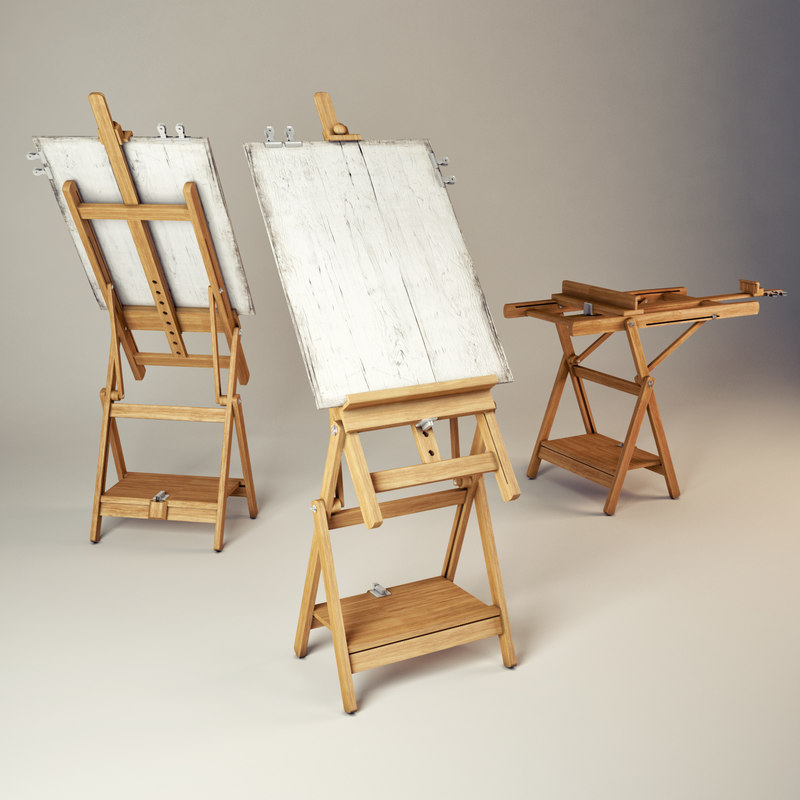 3d model easel