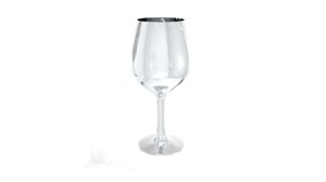3d burgundy wineglass glass model