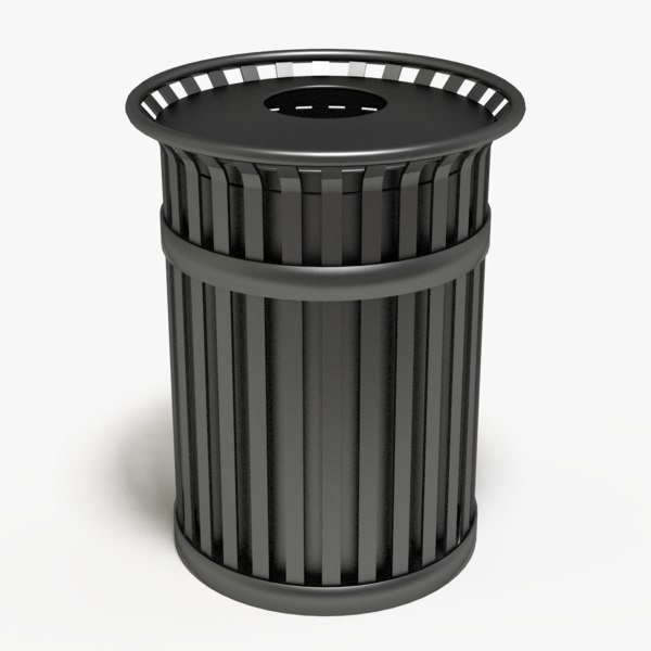 STL Trash-Bin Models | TurboSquid