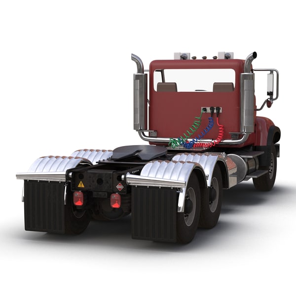 mack truck 3d model