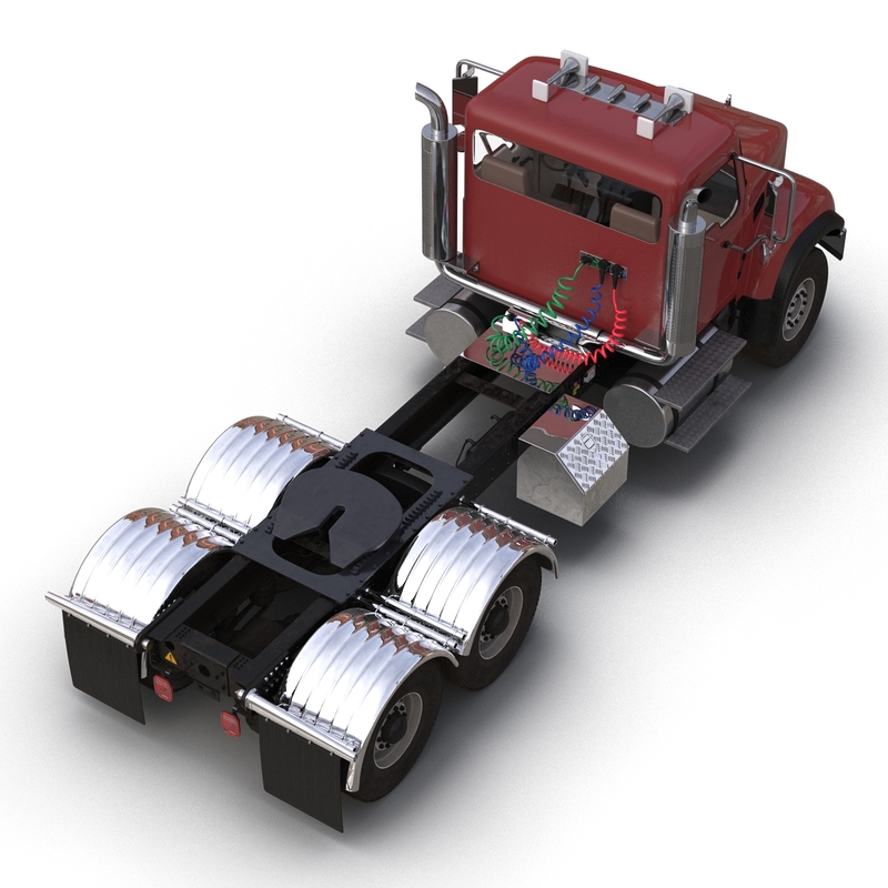 mack truck 3d model