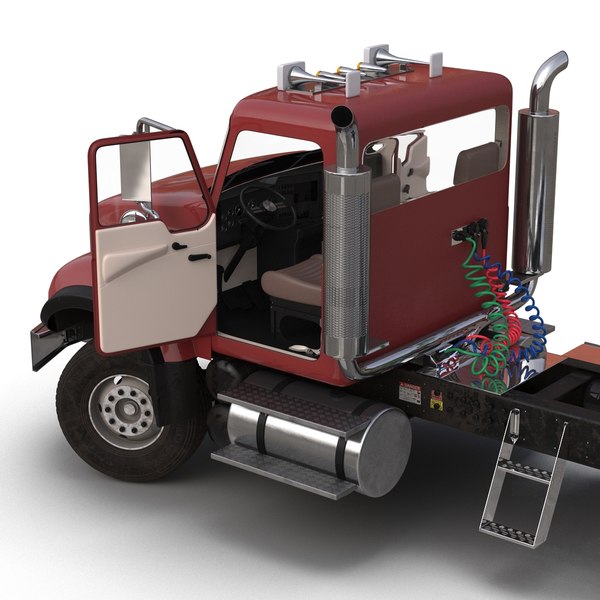 mack truck 3d model