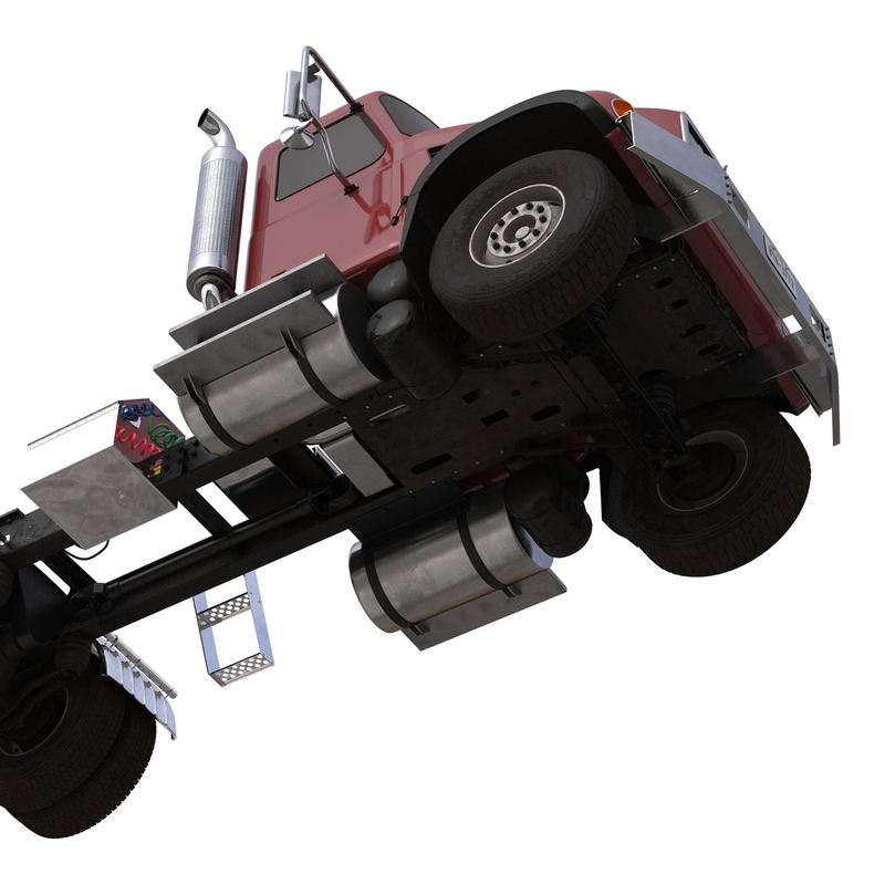 mack truck 3d model