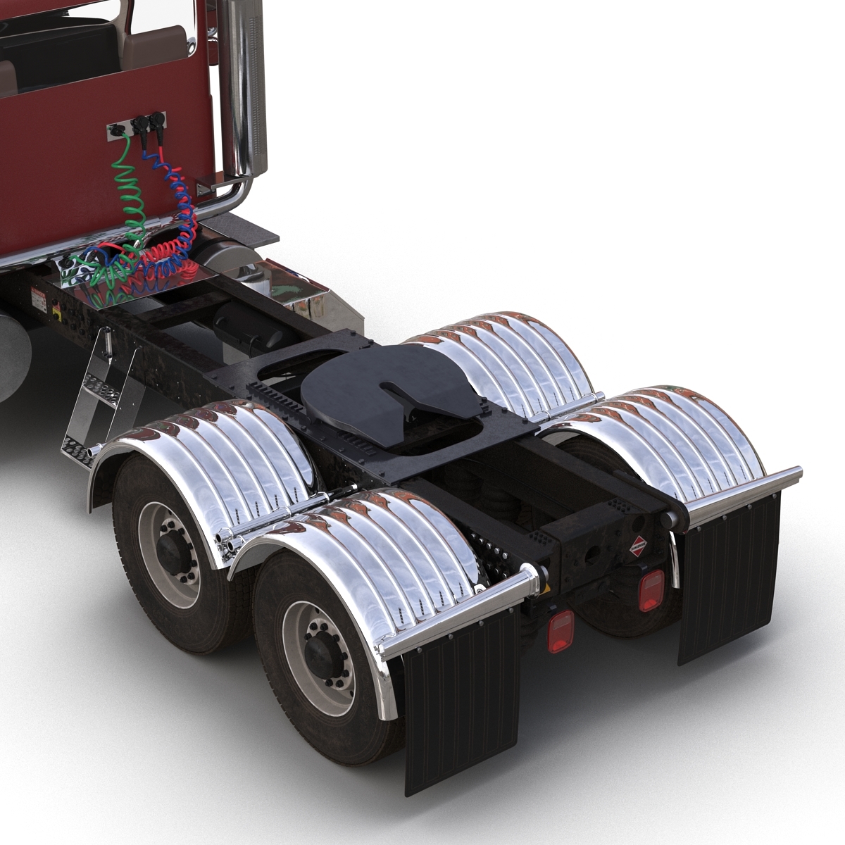 mack truck 3d model