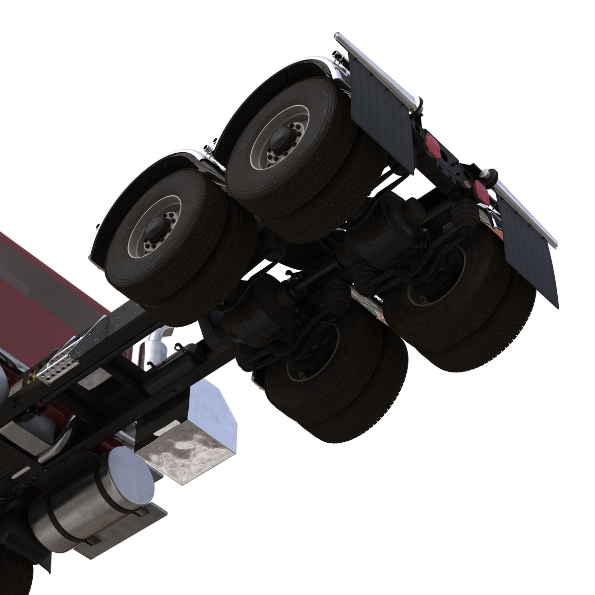 mack truck 3d model