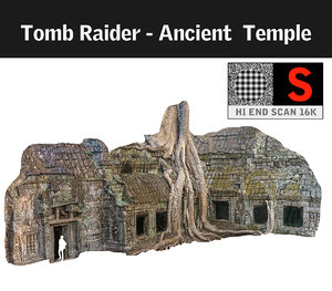3d ancient tree temple 16