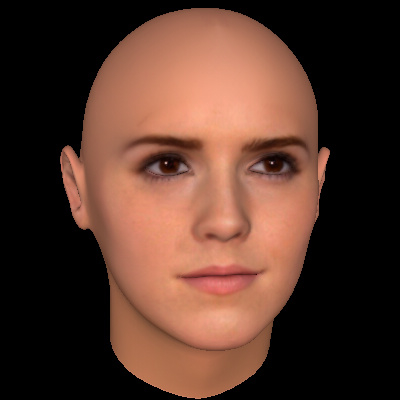 female head obj