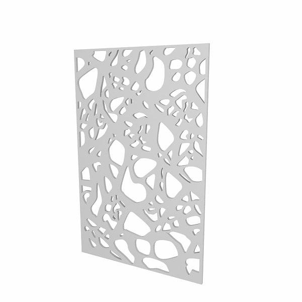 3d mdf jali partition model