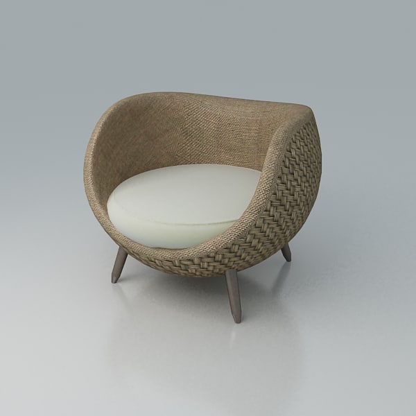 Chair Sofa Max, Round Lounge Chair