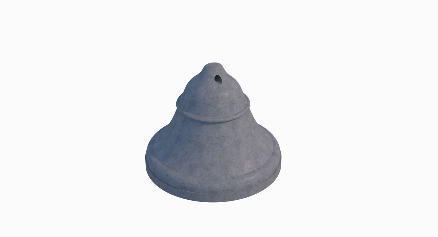 max decorative concrete bell