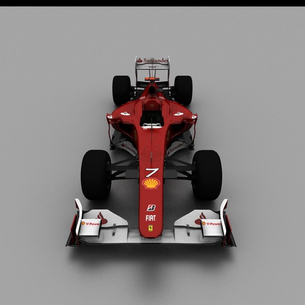 3d racing car model