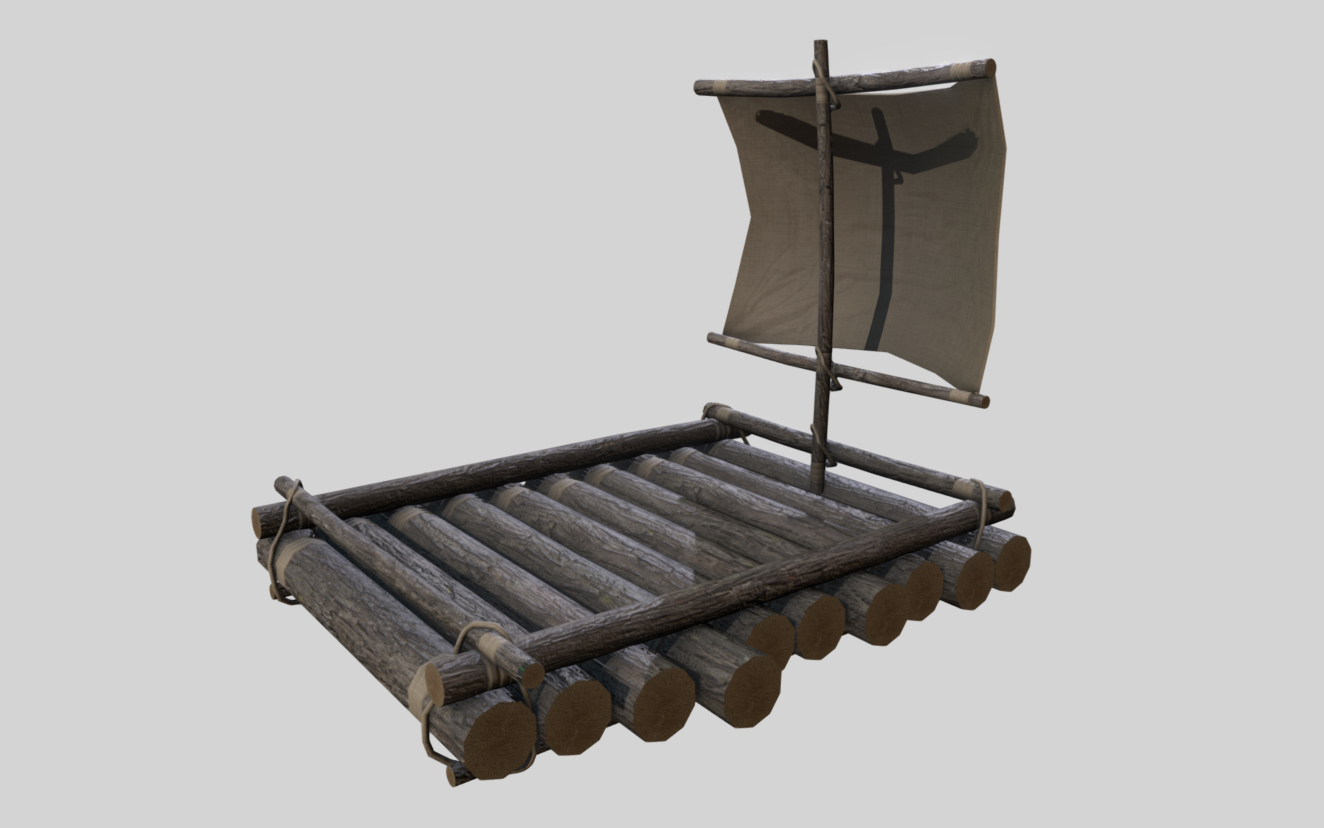 raft 3d model