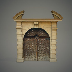 ornate door 3ds