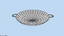 3d model frying kitchenware pan