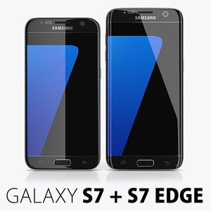 3d model smartphones samsung galaxy s7