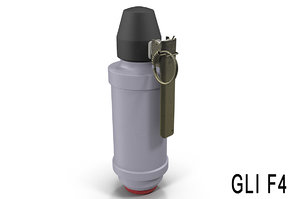 grenade gli f4 3d model