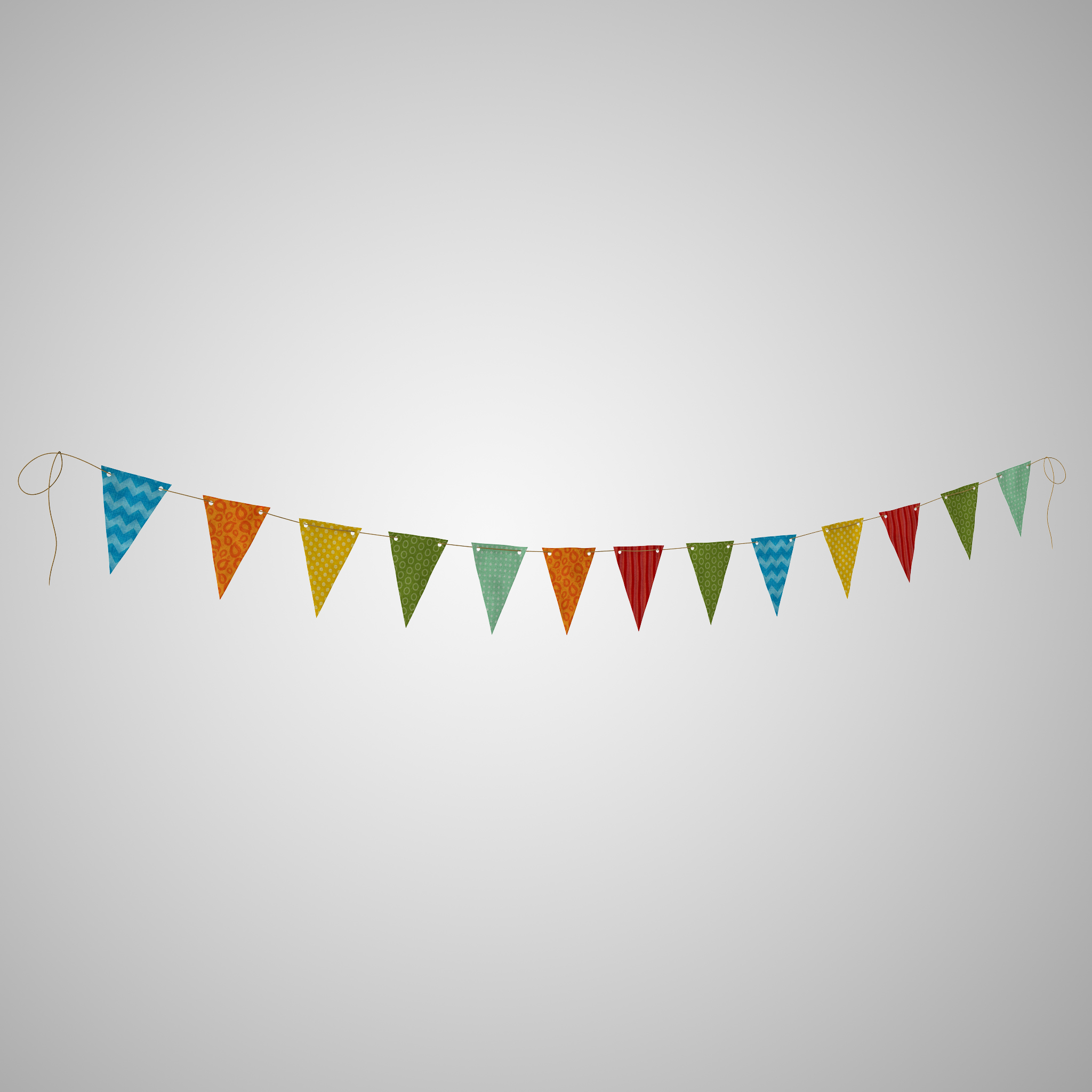Banner Long 3d Model