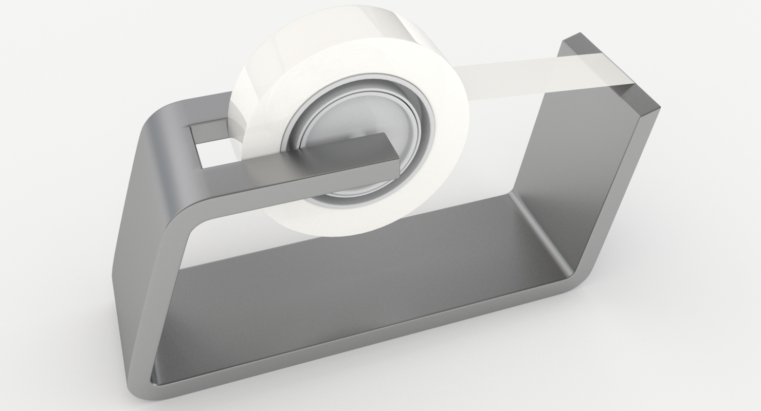 tape dispenser 3d model