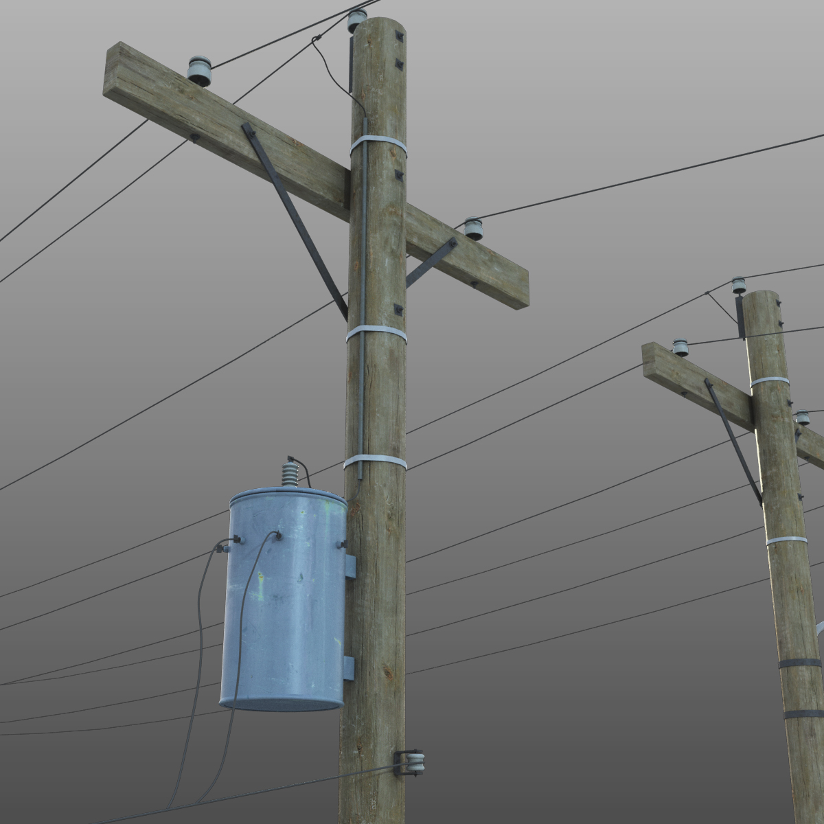 power transmission set 3d model