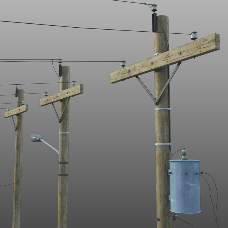 power transmission set 3d model