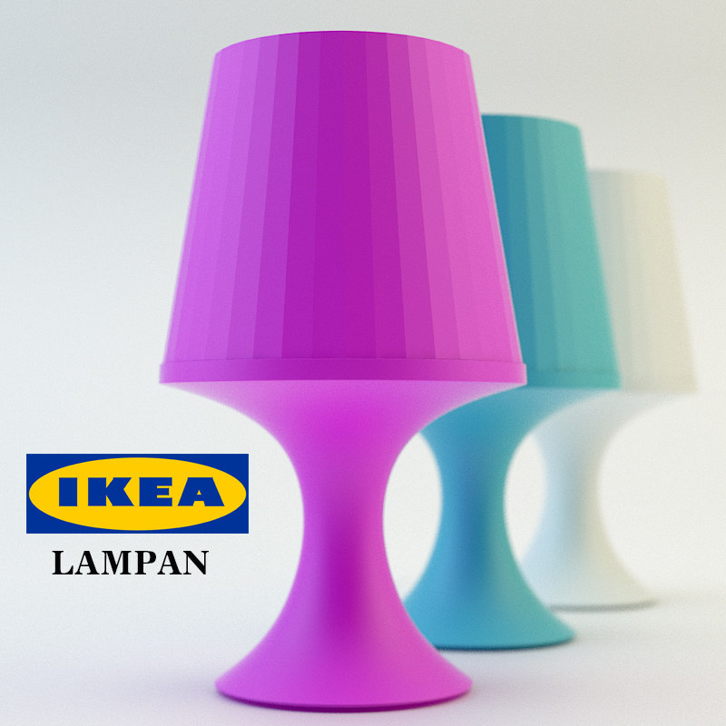 3d table lamp lampan 