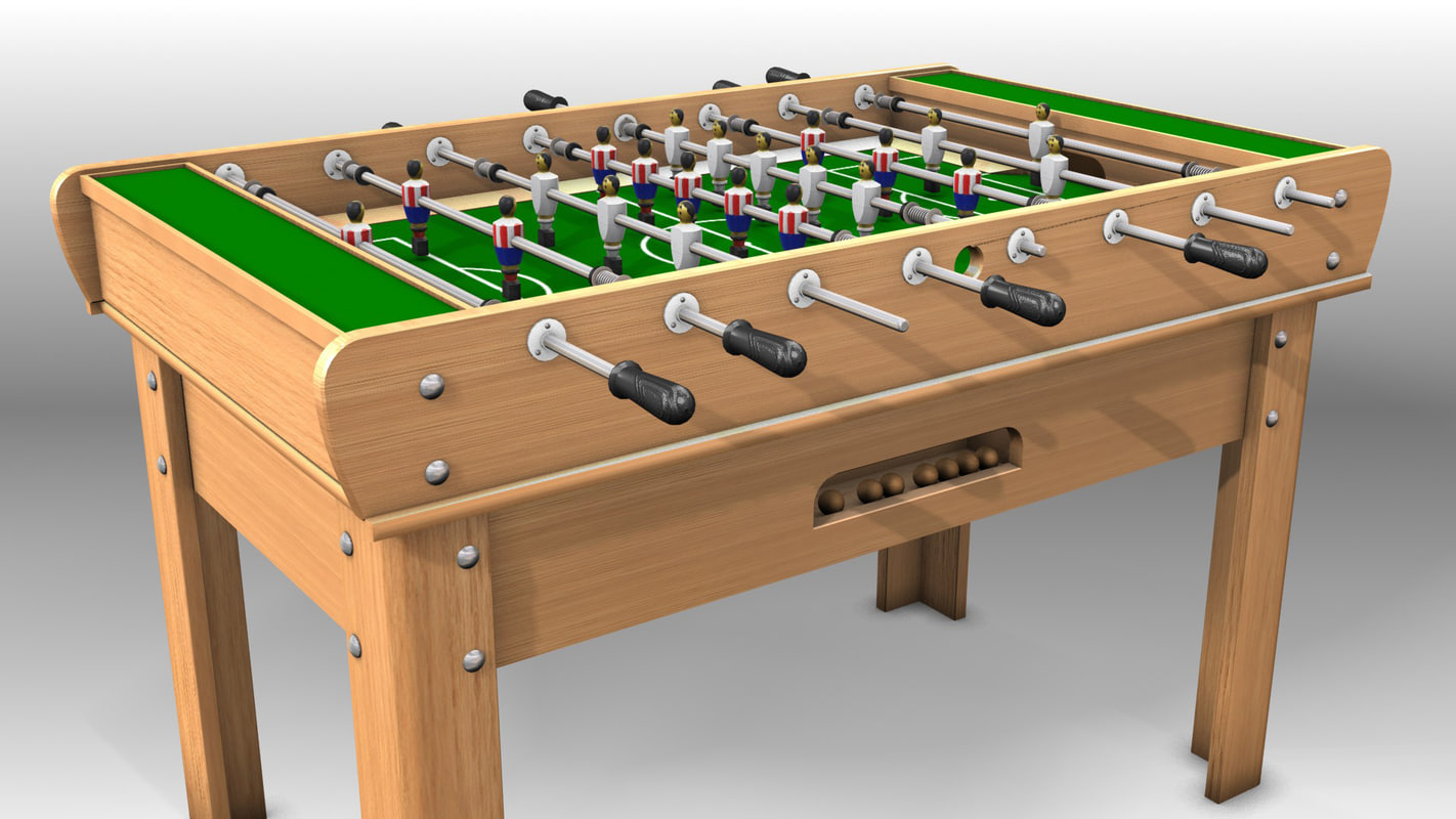 modelo 3d futbolito español TurboSquid 1069184