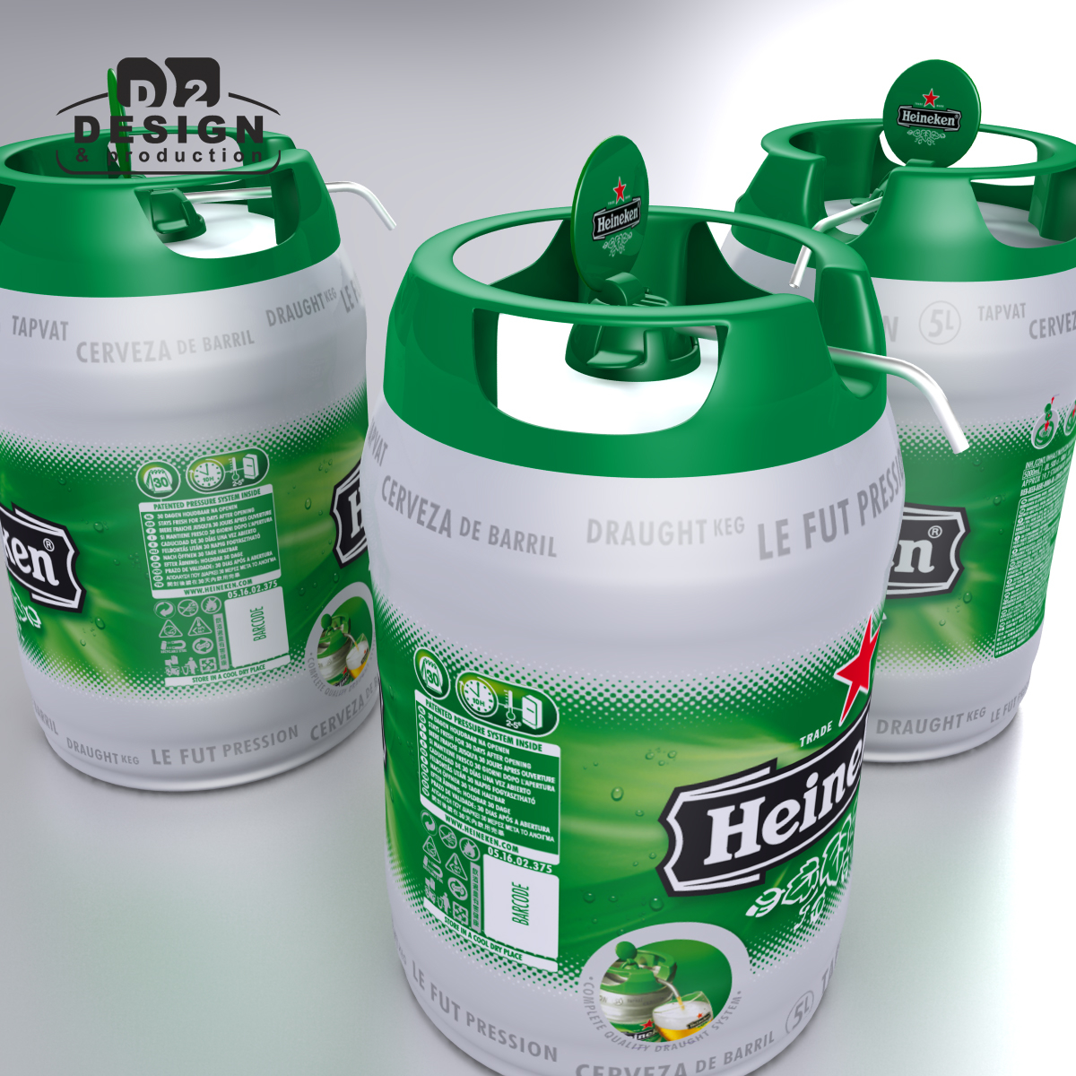 heineken mini keg max