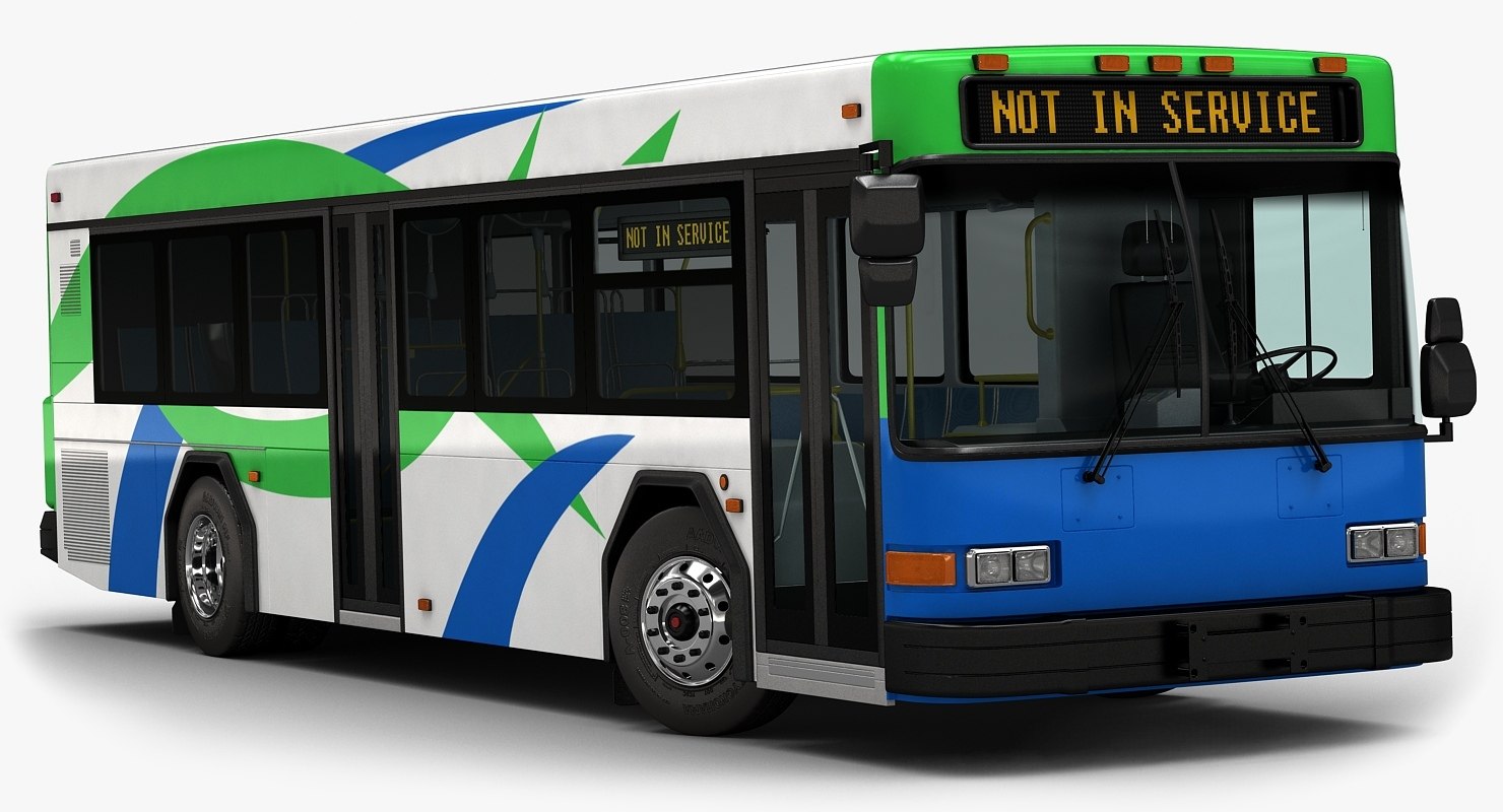 2015 Gillig Floor Bus 3d Model