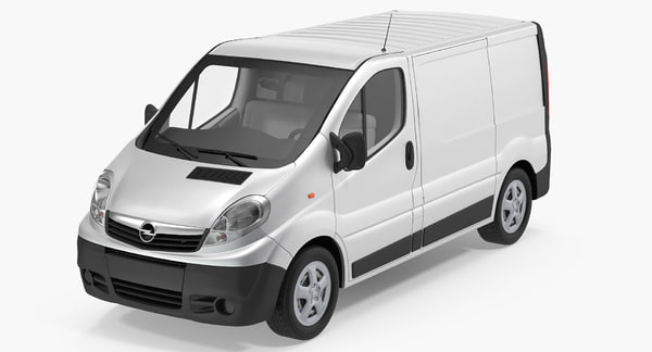 Opel Vivaro 13 Einfacher Innenraum 3d Modell Turbosquid