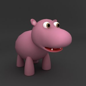 cartoon hippopotamus max