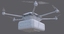 3d model concept delivery drone