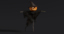 3d halloween jack-o-lantern pumpkins model