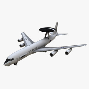 3d Awacs Models Turbosquid